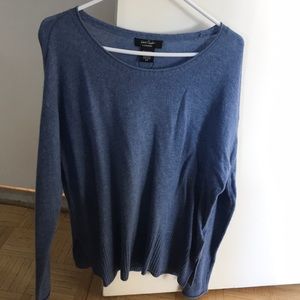 Never worn blue 100% cashmere sweater
